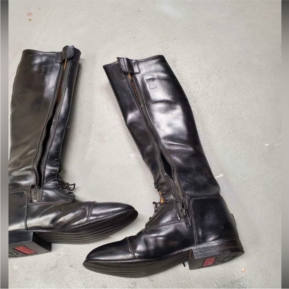 König / Konig Leather Dressage Field Boot - LIKE NEW!! - Picture 4 of 7